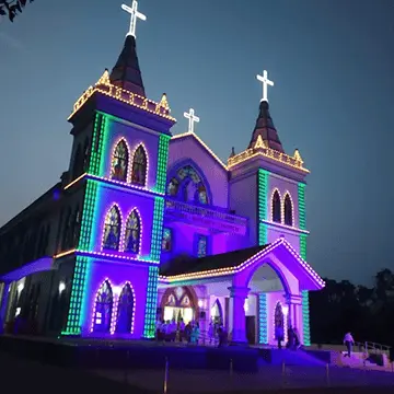 Mount Rosary Church annual feast celebration Santhekatte